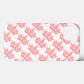 Pink Royal Crown British Case-Mate iPhone Hülle (Rückseite (Horizontal))
