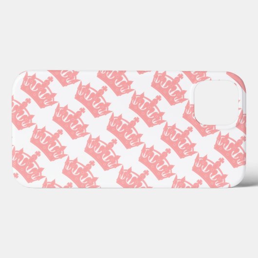 Pink Royal Crown British Case-Mate iPhone Hülle (Rückseite (Horizontal))