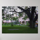 PINK ROYAL HAWAIIAN HOTEL POSTER (Vorne)