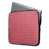 Pink Ruby Gemstone Laptopschutzhülle (Vorderseite Links)