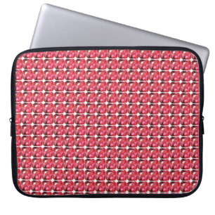 Pink Ruby Gemstone Laptopschutzhülle