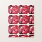 Pink Ruby Gemstone Puzzle (Vertikal)
