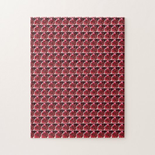 Pink Ruby Gemstone Puzzle (Vertikal)