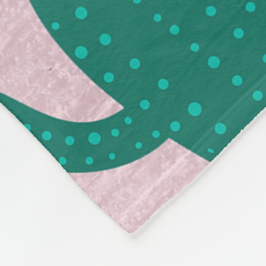 Pink Rustic Southwestern Cacti Cactus Pflanze Fleecedecke (Ecke)