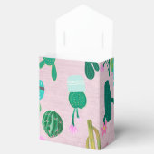 Pink Rustic Southwestern Cacti Cactus Pflanze Geschenkschachtel (Geöffnet)