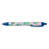 Pink Rustic Southwestern Cacti Cactus Pflanze Kugelschreiber (Unterseite)