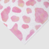 PINK SAFARI - Pink Leopard Muster - Papiertafel Seidenpapier (Ausschnitt)