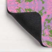 Pink Sage Abstract Mauspad (Ecke)