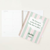 Pink sage green inspirational quote writing 2026 planer (Anzeige)