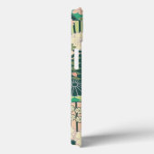 Pink Sage Green Japanische Kimono Blume Case-Mate iPhone Hülle (Rückseite / Rechts)