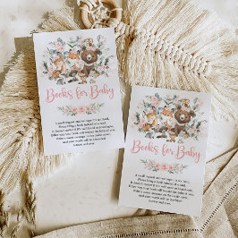 Pink Sage Greenerity Woodland Animals Bücher für B Begleitkarte