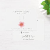 Pink Sakura Blossom Hairclip Barrette Display (Schreibtisch)