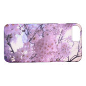 Pink Sakura Cherry Blossom Handy Case (Rückseite (Horizontal))