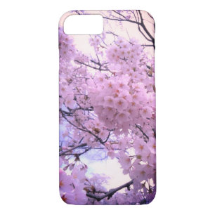 Pink Sakura Cherry Blossom Handy Case