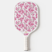 Pink Sakura Pickleball Schläger (Vorderseite)