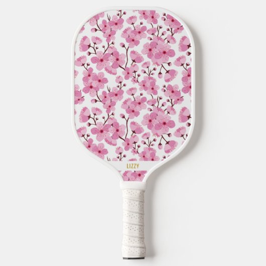 Pink Sakura Pickleball Schläger (Vorderseite)