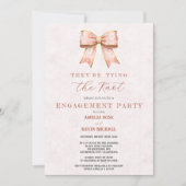 Pink Sakura Ribbon – Japanese-Inspired  Einladung (Vorderseite)