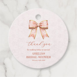 Pink Sakura Ribbon – Japanese-Inspired Geschenkanhänger