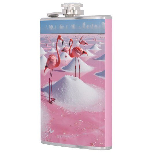 Pink salt flats flachmann (Links)
