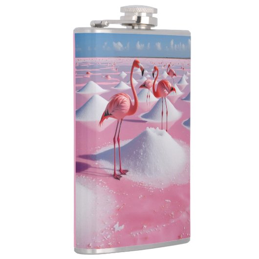 Pink salt flats flachmann (Rechts)