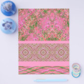 Pink Sampler Bulk Scrapbook Paper Pages Flyer (Einzeln)