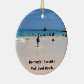 Pink Sand Beach #3, Bermuda's Beautiful, Pink S... Keramikornament (Rechts)