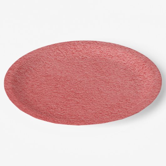 Pink Sand Pattern Pappteller (Schrägansicht)