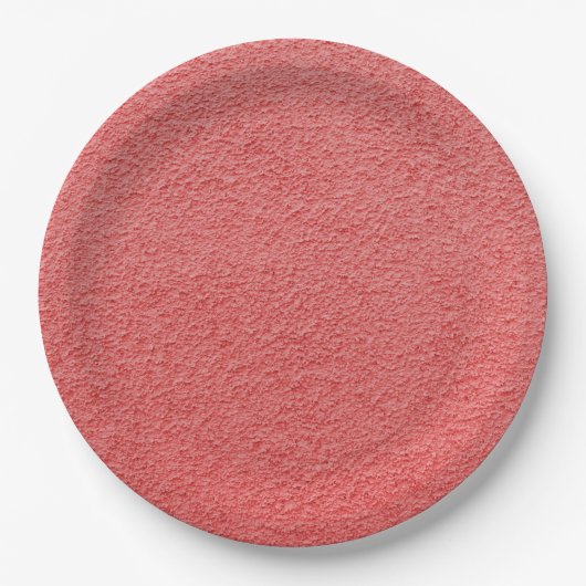 Pink Sand Pattern Pappteller (Vorderseite)