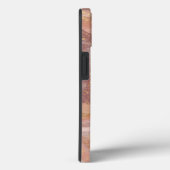Pink Sandstone Agate Marble Abstrakt Name Monogram Case-Mate iPhone Hülle (Rückseite / Rechts)