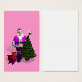 Pink Santa Claus (Vorne & Hinten)