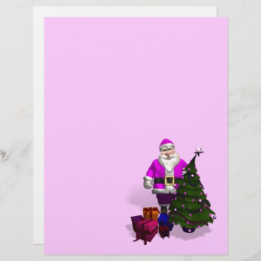 Pink Santa Claus (Vorne/Hinten)
