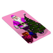 Pink Santa Claus Magnet (Rechte Seite)