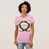 Pink Santa's Lieblings-Lehrer-T - Shirt (Vorne ganz)