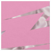 Pink Satin Lightning Bolts Fabric Stoff (Nahaufnahme)
