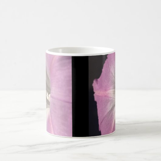 Pink Satin Morning Glory Kaffeetasse (Mittel)
