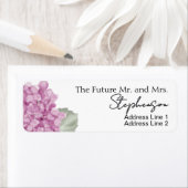 Pink Save The Date Custom Name Return Address (Insitu)