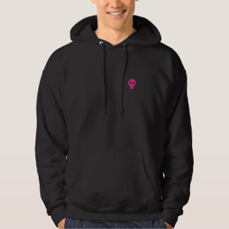 Pink-Schädel-EntwurfHoodie Hoodie