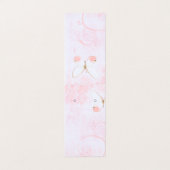 Pink-Schmetterling-Ohrring-Grafikkarten Visitenkarten (Außenseite Aufgefaltet)