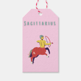 Pink Schütze, Tierkreiszeichen, Sternzeichen Geschenkanhänger