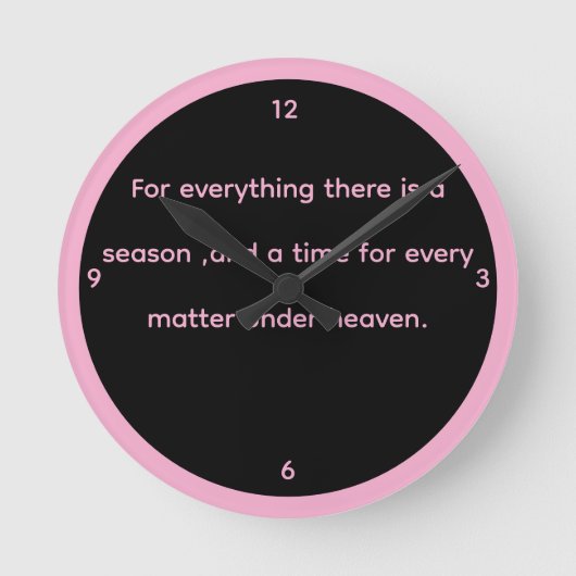 Pink & schwarze  Pred. 3:1 Uhr (Vorderseite)