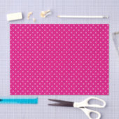 Pink-Schweizer punktiert | Seidenpapier (Handwerk)