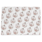 Pink Sea Star Ornament Muster Geschenktasche Große Geschenktüte (Vorderseite)