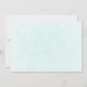 Pink Sea Turtle Whimsical & Niedlich Einladung (Rückseite)