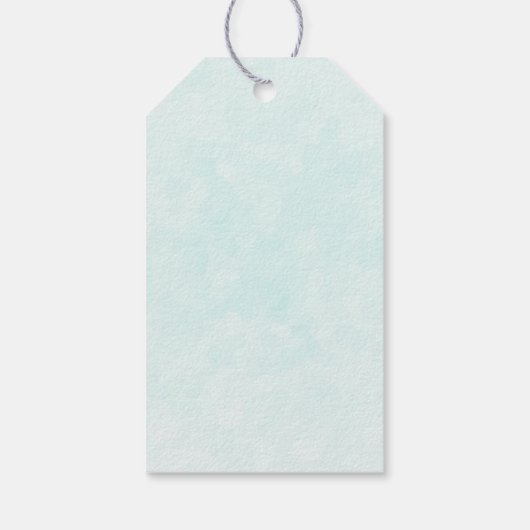 Pink Sea Turtle Whimsical & Niedlich Vielen Dank Geschenkanhänger (Rückseite)