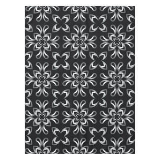 Pink seamless pattern on dark background tischdecke