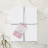 Pink Seashell Beach Wedding Guest Gefallen Vielen  Geschenkanhänger (Mit Garn)