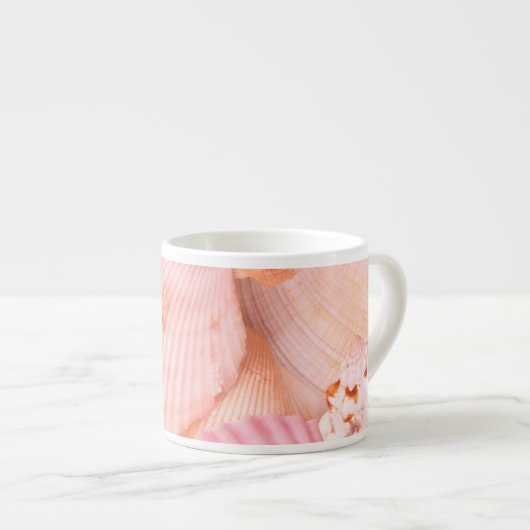 Pink Seashells Espressotasse (Vorderseite Rechts)