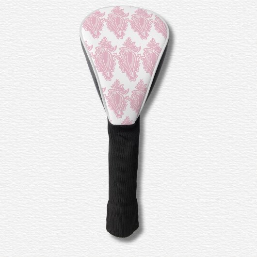 Pink Seashells Golf Headcover