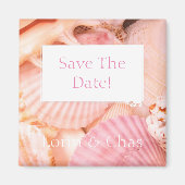 Pink Seashells Magnet (Vorne)