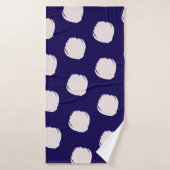 Pink Seashells Pattern Beach Badehandtuch (Badehandtuch)